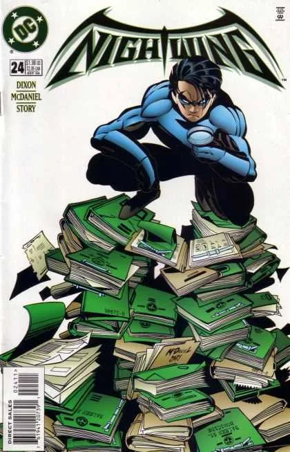 Nightwing #24 (1996) cover art