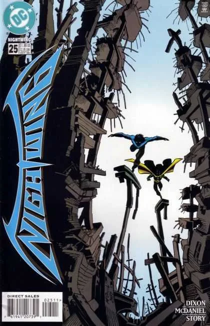Nightwing #25 (1996) cover art