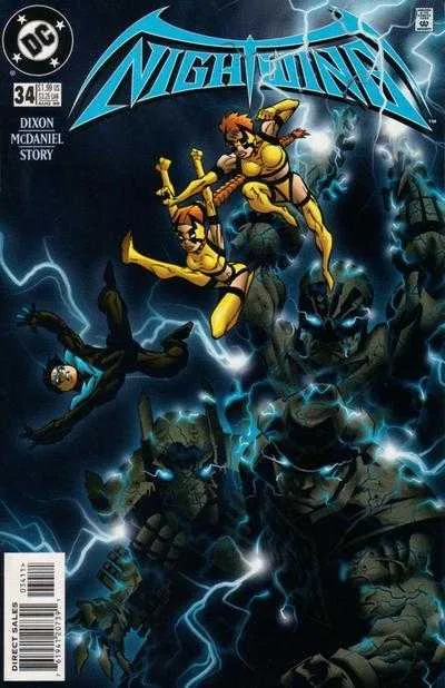 Nightwing #34 (1996) cover art