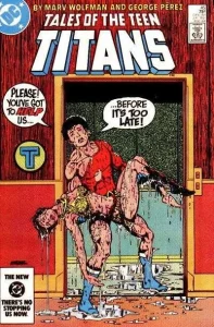 Tales of the Teen Titans #45 (1984) cover art