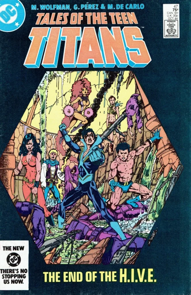 Tales of the Teen Titans #47 (1984) cover art
