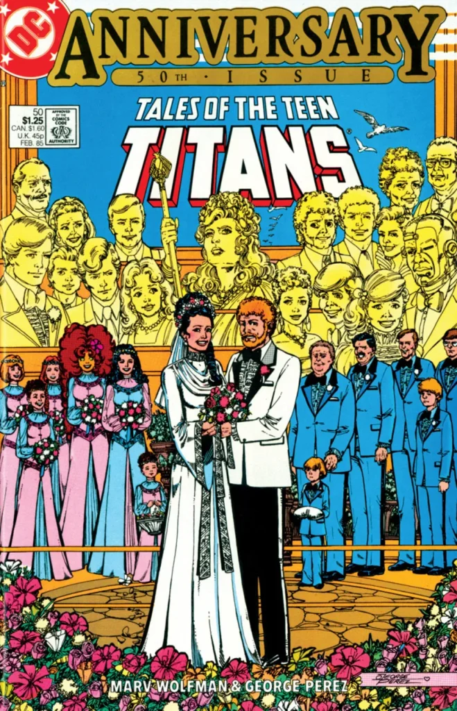 Tales of the Teen Titans #50 (1984) cover art
