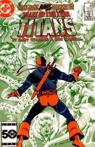 Tales of the Teen Titans #55 (1984) cover art