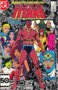 Tales of the Teen Titans #57 (1984) cover art