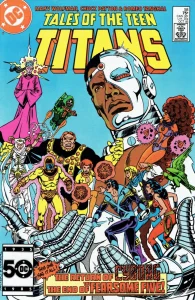 Tales of the Teen Titans #58 (1984) cover art