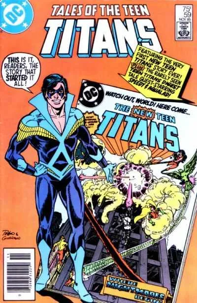 Tales of the Teen Titans #59 (1984) cover art