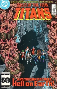 Tales of the Teen Titans #62 (1984) cover art