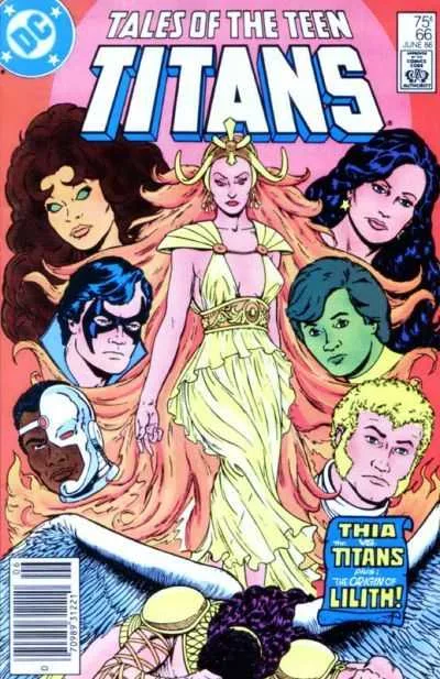 Tales of the Teen Titans #66 (1984) cover art