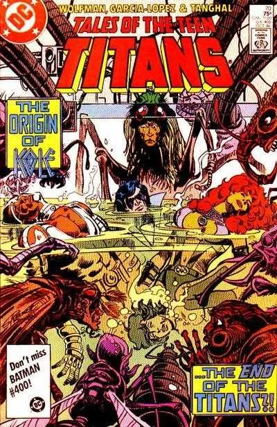Tales of the Teen Titans #70 (1984) cover art