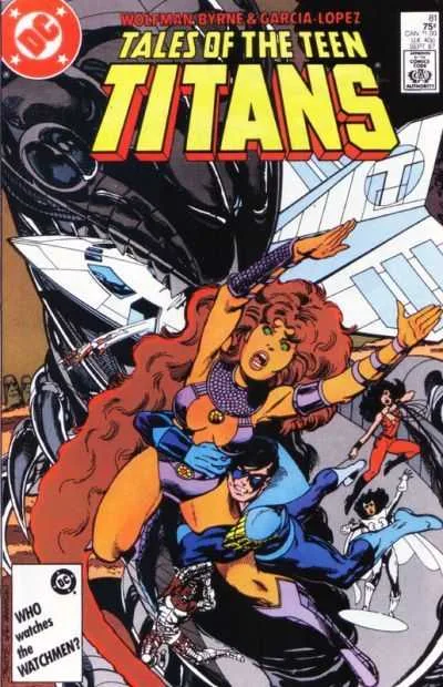 Tales of the Teen Titans #81 (1984) cover art