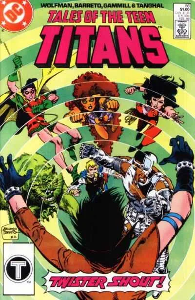 Tales of the Teen Titans #86 (1984) cover art