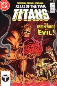 Tales of the Teen Titans #87 (1984) cover art