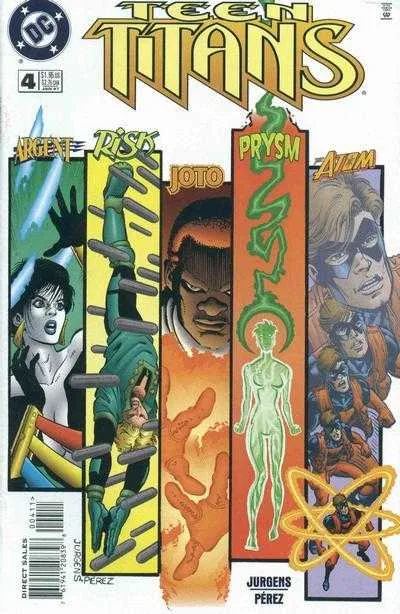 Teen Titans #4 (1996) cover art