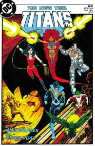 The New Teen Titans #1 (1984) cover art