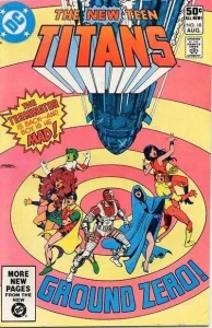 The New Teen Titans #10 (1980) cover art