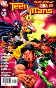 The New Teen Titans #100 (1984) cover art