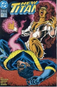 The New Teen Titans #101 (1984) cover art