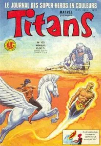 The New Teen Titans #103 (1984) cover art