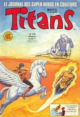 The New Teen Titans #103 (1984) cover art