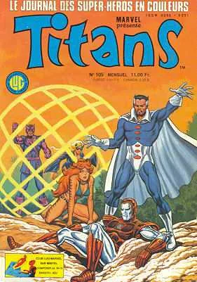 The New Teen Titans #105 (1984) cover art