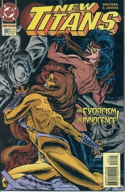 The New Teen Titans #108 (1984) cover art