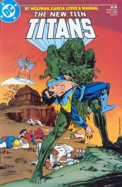 The New Teen Titans #11 (1984) cover art