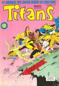 The New Teen Titans #110 (1984) cover art