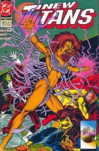 The New Teen Titans #112 (1984) cover art