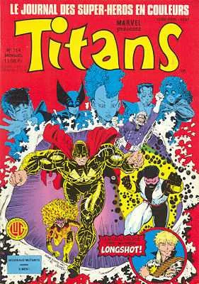 The New Teen Titans #114 (1984) cover art