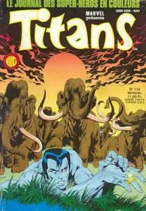 The New Teen Titans #116 (1984) cover art
