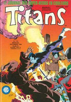 The New Teen Titans #119 (1984) cover art