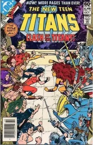 The New Teen Titans #12 (1980) cover art