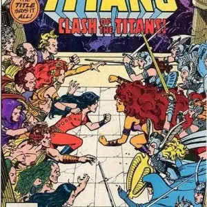 The New Teen Titans #12 (1980) cover art