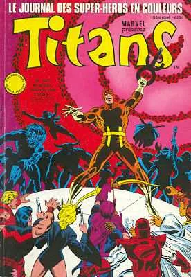The New Teen Titans #120 (1984) cover art