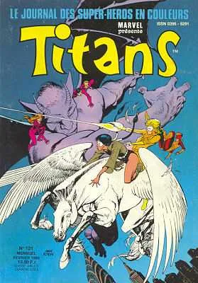 The New Teen Titans #121 (1984) cover art