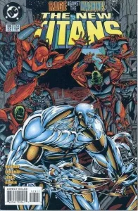 The New Teen Titans #123 (1984) cover art