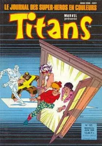 The New Teen Titans #125 (1984) cover art
