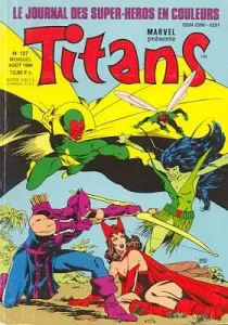The New Teen Titans #127 (1984) cover art