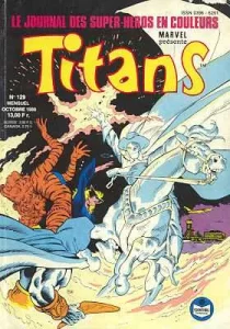 The New Teen Titans #129 (1984) cover art