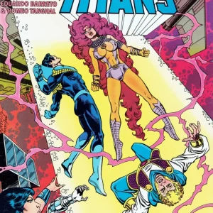 The New Teen Titans #14 (1984) cover art