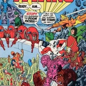 The New Teen Titans #15 (1980) cover art