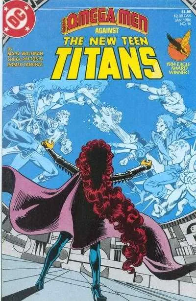 The New Teen Titans #16 (1984) cover art