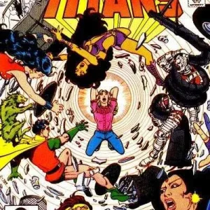 The New Teen Titans #17 (1980) cover art