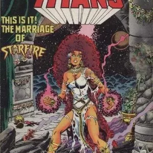 The New Teen Titans #17 (1984) cover art