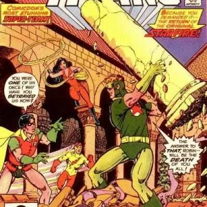 The New Teen Titans #18 (1980) cover art