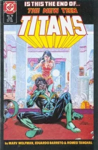 The New Teen Titans #19 (1984) cover art