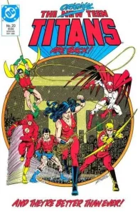 The New Teen Titans #20 (1984) cover art