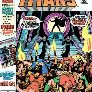 The New Teen Titans #21 (1980) cover art