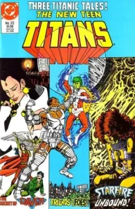 The New Teen Titans #22 (1984) cover art