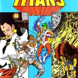 The New Teen Titans #22 (1984) cover art